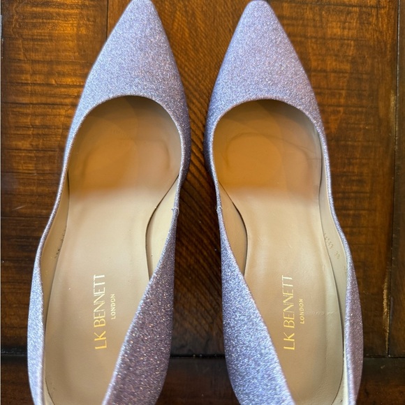 LK Bennett Dazzle Court Heels with Flared Heel, NWOT - Picture 2 of 10